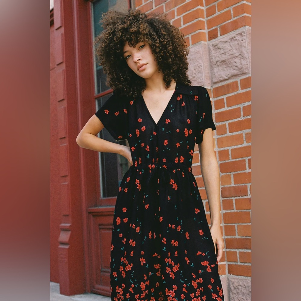 The simple dawn dress in night lily